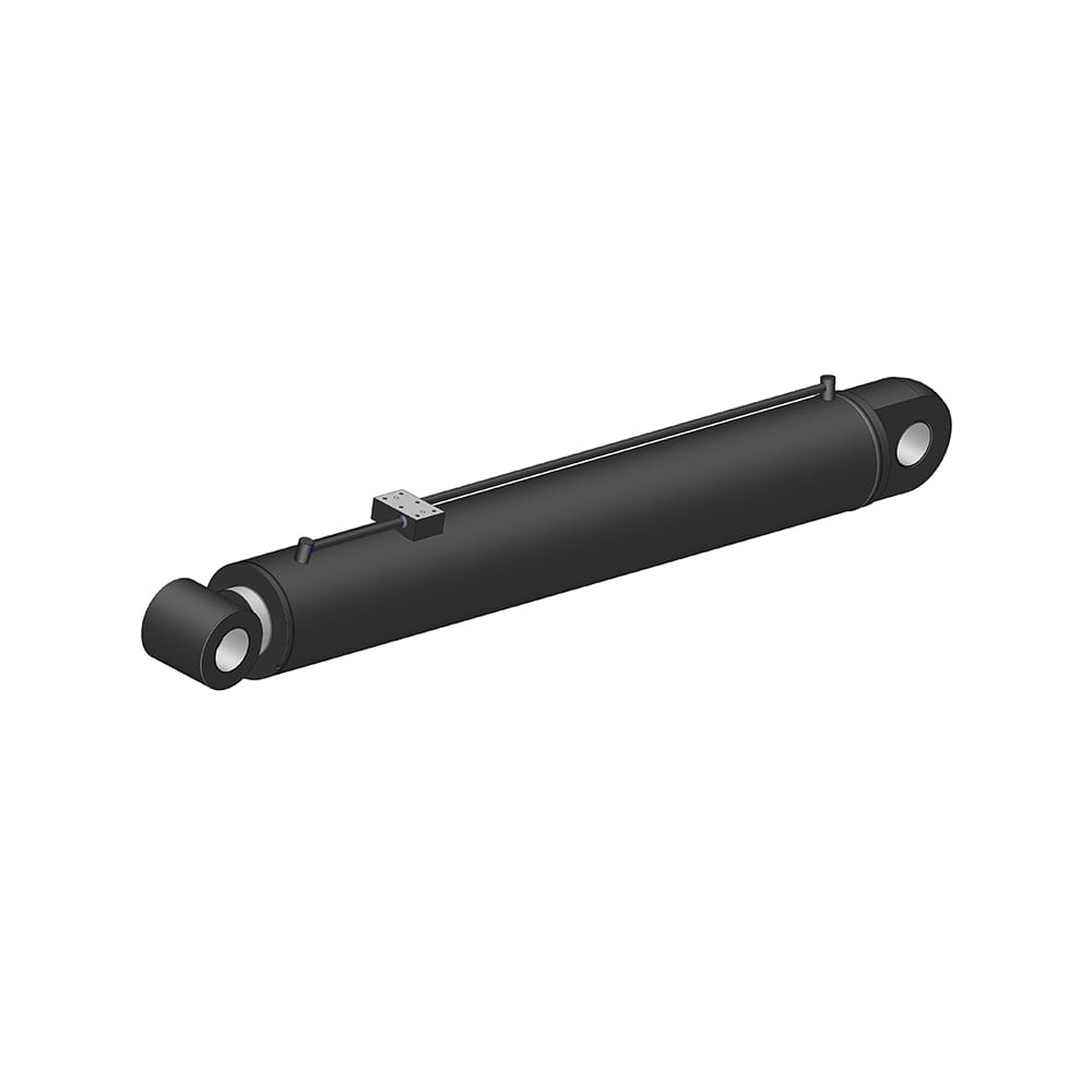 Sivukuorma-nosturin hydraulinen turmeltumaton sylinteri